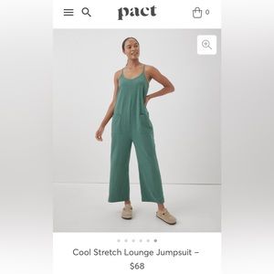 PACT Organic Lounge Jumpsuit